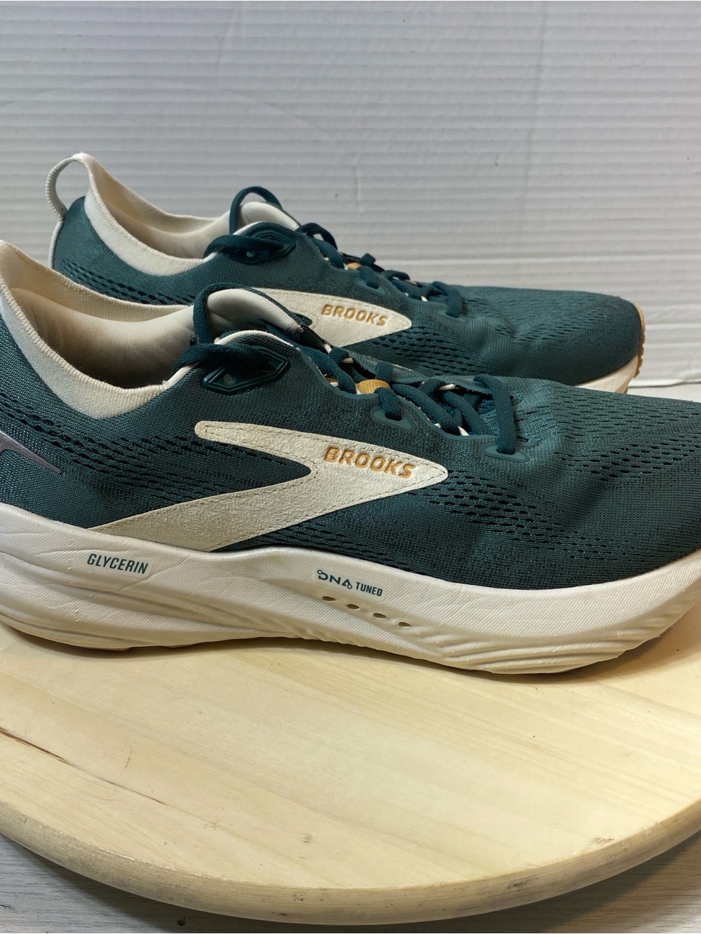 Brooks Glycerin 22 Men's Running Shoes Teal Green Size US 10 M1104451D307